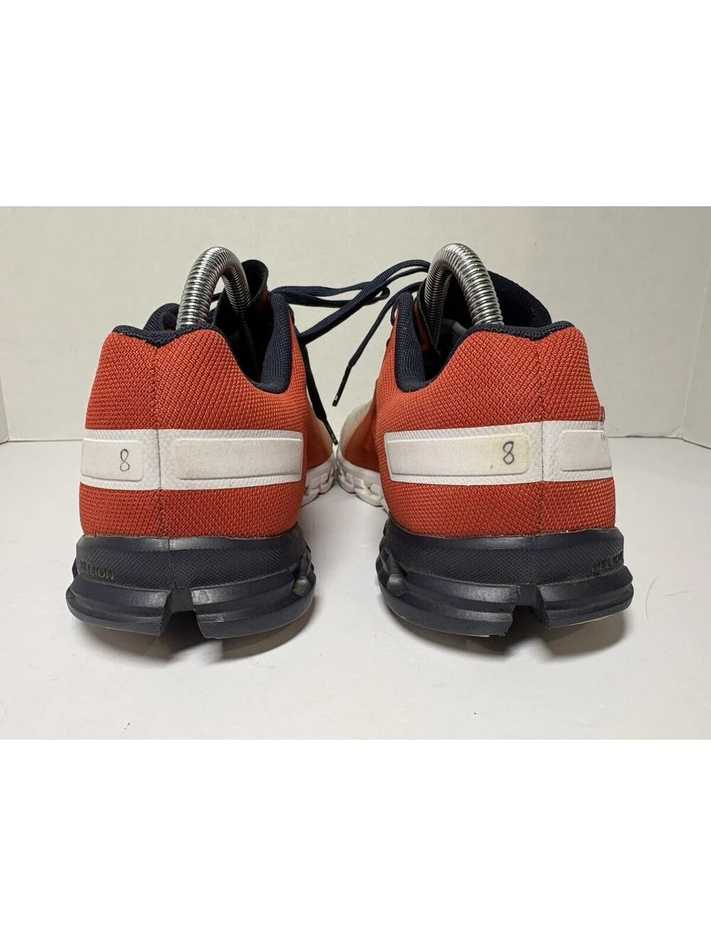 On Cloudflow 3 Mens Size US 8 Rust/ Eclipse Swiss Engineering Running Shoes